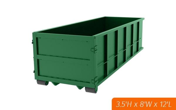 most companies can deliver a ten yard dumpster within 24 to 48 hours of placing an order